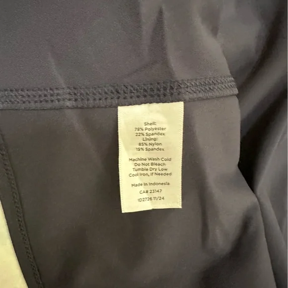 NWT Talbots Navy Blue A-Line Skort Size LP - Picture 7 of 7